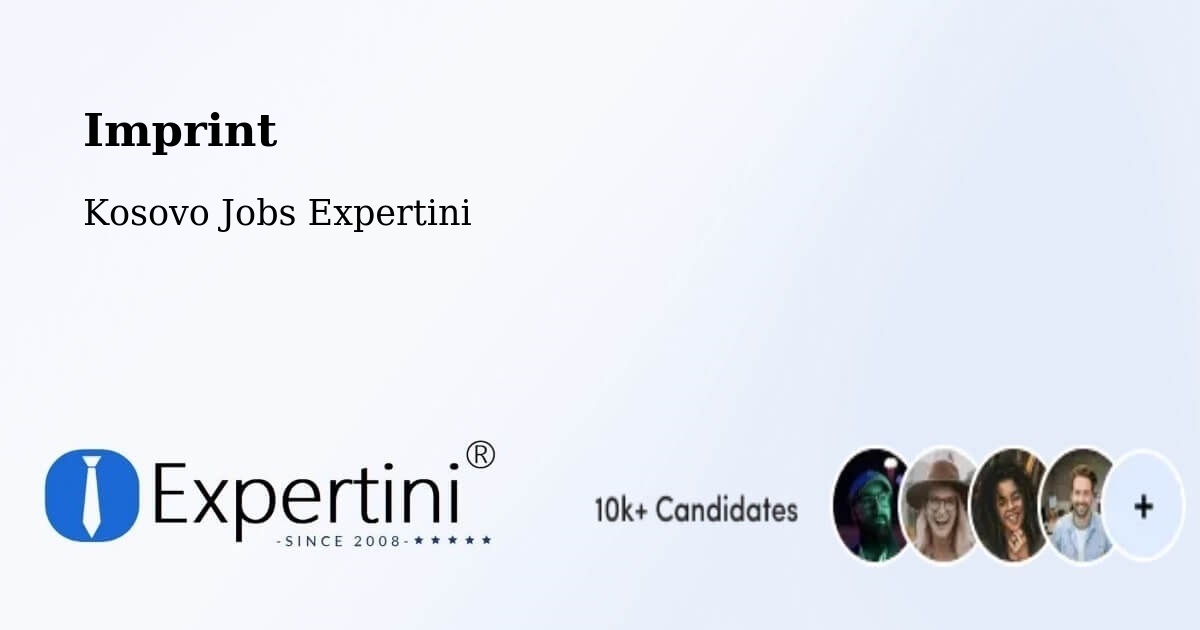 Imprint – Deçan - Kosovo Jobs Expertini